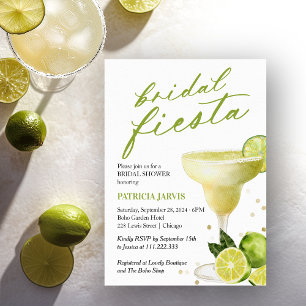 Bridal Fiesta Margarita Cocktail Junggesellinnenab Einladung