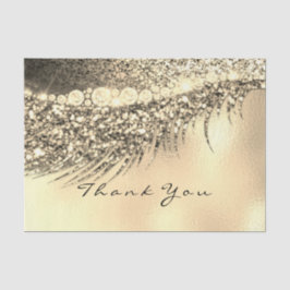 Bridal Gold Glitzer Vielen Dank Eyes Metal Lux Seidenpapier