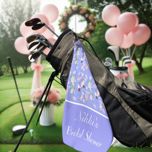 Bridal Golf Brautparty Nahtloses Muster Golfhandtuch