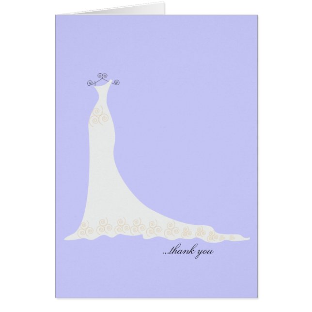 Bridal Gown dankt dir Notizen {Violet} (Vorne)