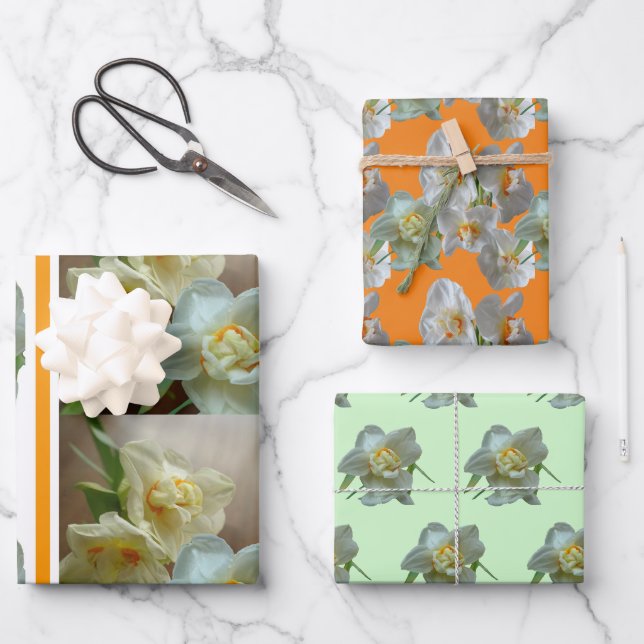 Bridal Kronendrümeln Kruste. Umschlagpapier Geschenkpapier Set (Vorderseite)