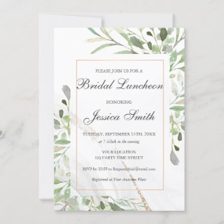 Bridal Luncheon Einladung