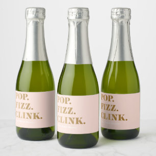 Bridal Pop Fizz Clink Mini Sparkling Weinflasche L