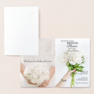 Bridal Shower Einladung RSVP Karte