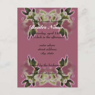 Bridal Shower Einladung Vorlage