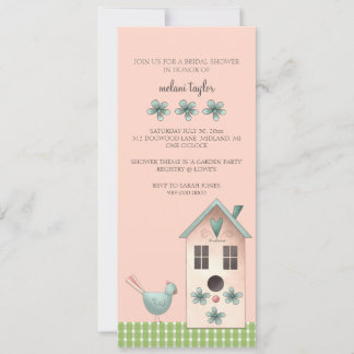 Bridal Shower Einladungen oder Garden Party Event
