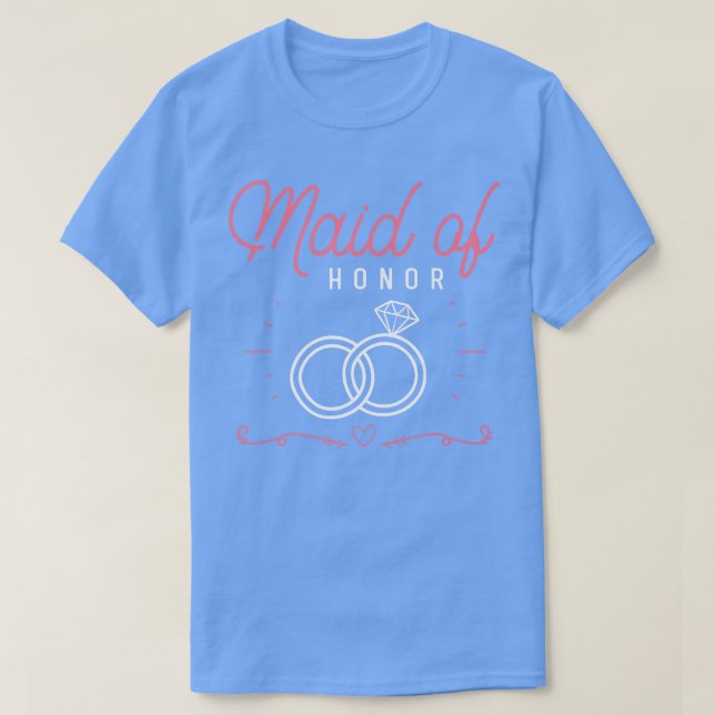 Bridal Shower Maid of Honor Bachelorette Party Bri T-Shirt (Design vorne)