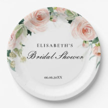 Bridal shower rosa oro floral Foam Boards