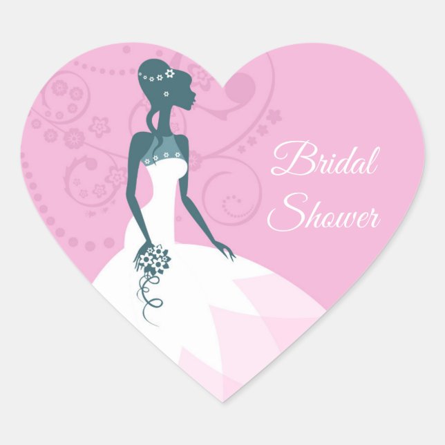 Bridal Shower Stickers (Vorderseite)