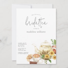 Bridal Tea Boho Bridal Dusche Einladung