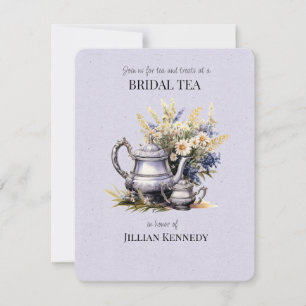 Bridal Tea Dusche Einladung