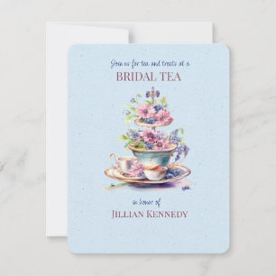 Bridal Tea Dusche Einladung