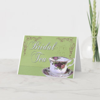 Bridal Tea Einladung, altmodisch Einladung