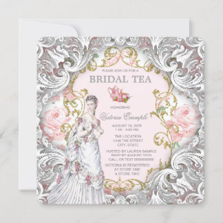 Bridal Tea Party Einladung