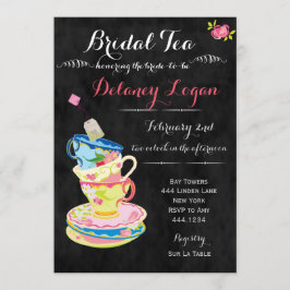 Bridal Tee Party Einladung