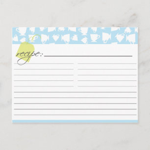 Bridal Tee Rezept Karte