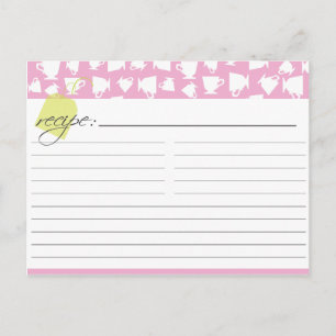 Bridal Tee Rezept Karte