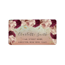 Bridal UAWG Wedding Event Floral Rose Marsala