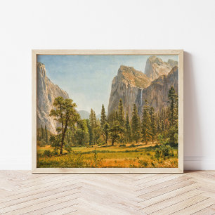 Bridal Veil Falls, Kalifornien   Albert Bierstadt Poster