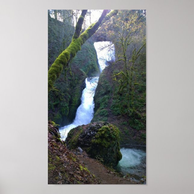 Bridal Veil Falls, OR Poster (Vorne)