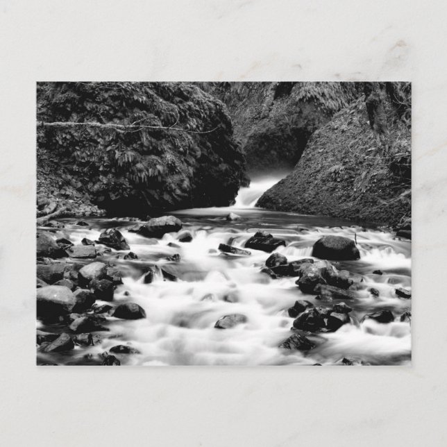 Bridal Veil Falls Oregon Postcard Postkarte (Vorderseite)