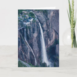 Bridal Veil Falls, Telluride Colorado Karte