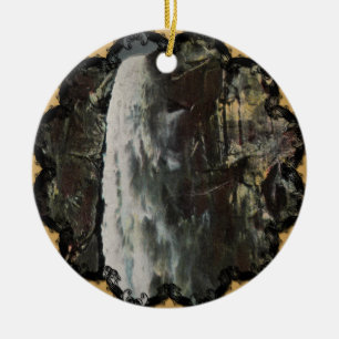 Bridal Veil Falls Yosemite Vintage Ornamente