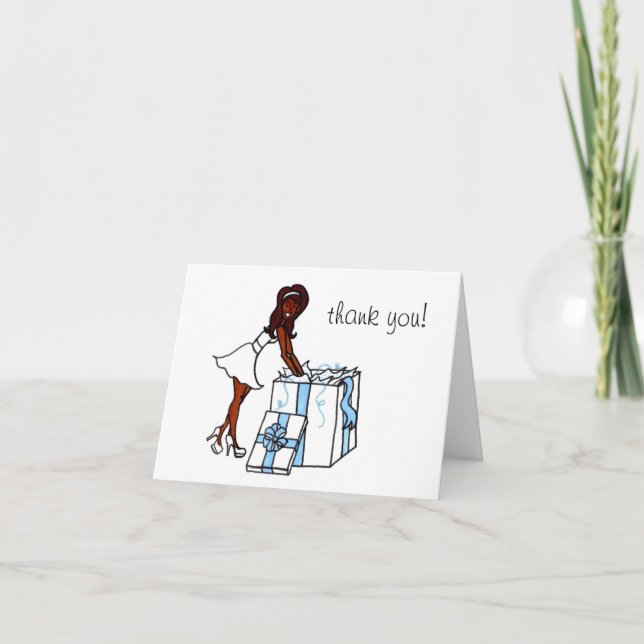 Bridal Vielen Dank (leer) Dankeskarte (Vorderseite)