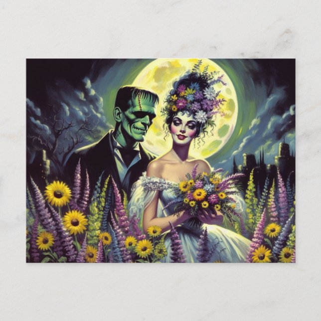 Bridal Vielen Dank Postkarte (Vorderseite)