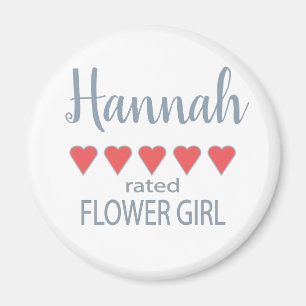 Bridal & Wedding Party 5 HerzblütenGirl Magnet