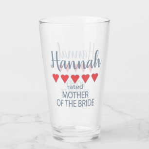 Bridal & Wedding Party 5 Herzenmutter von Bride Glas