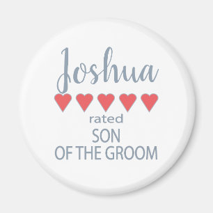 Bridal & Wedding Party 5 Herzensson Magnet