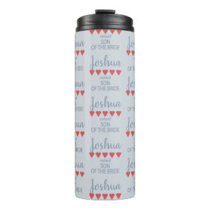 Bridal & Wedding Party 5 Herzensson Thermosbecher