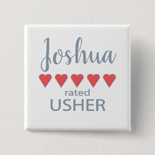 Bridal & Wedding Party 5 Herzensstifter Button