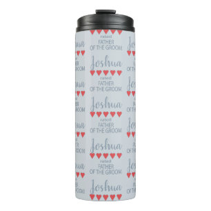 Bridal & Wedding Party 5 Herzenvater Thermosbecher