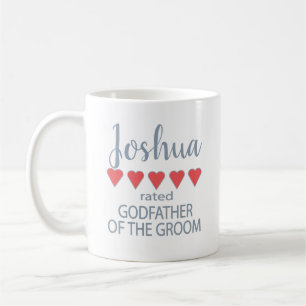 Bridal & Wedding Party 5 Herzgottvater des Grooms Kaffeetasse