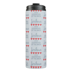 Bridal & Wedding Party 5 Herzgottvater von Bride Thermosbecher
