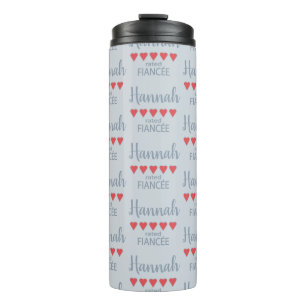 Bridal & Wedding Party 5 Herzstücke Thermosbecher