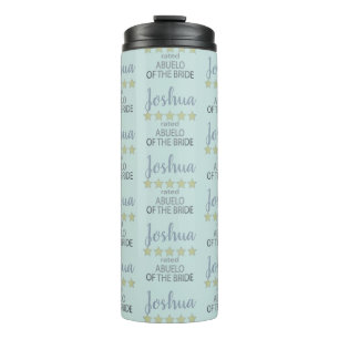 Bridal & Wedding Party 5 Sterne Abuelo Bride Thermosbecher