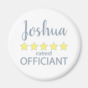 Bridal & Wedding Party 5 Sterne Beamter Magnet
