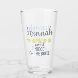 Bridal & Wedding Party 5 Sterne Bride Glas