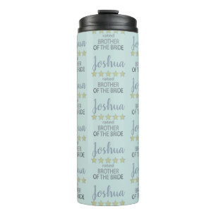 Bridal & Wedding Party 5 Sterne Bruder von Bride Thermosbecher