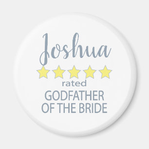 Bridal & Wedding Party 5 Sterne Godvater von Bride Magnet