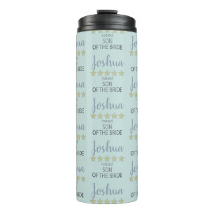 Bridal & Wedding Party 5 Sterne Sohn von Bride Thermosbecher