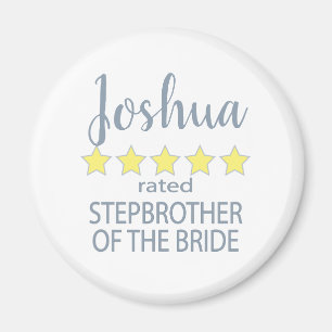 Bridal & Wedding Party 5 Sterne Stepbruder von Bri Magnet