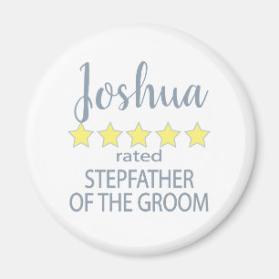 Bridal & Wedding Party 5 Sterne Stepfather of Groo Magnet