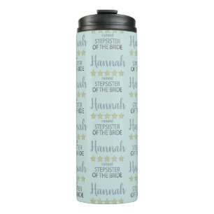 Bridal & Wedding Party 5 Sterne Stepschwester Thermosbecher