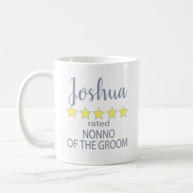 Bridal & Wedding Party mit 5 Sternen Kaffeetasse (Links)