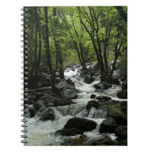 Bridalveil Creek im Yosemite National Park Notizblock