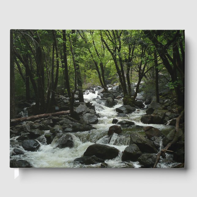 Bridalveil Creek im Yosemite-Nationalpark Gästebuch (Vorderseite)